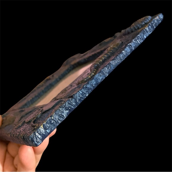 Seahorses Sea Themed Picture Frame Photo Seashells Starfish Deep Sea Beach Blue - Picture 4 of 4